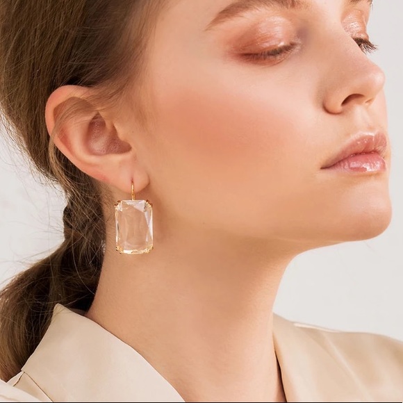 🌟 Fashion Square Drop Earrings - Picture 2 of 6